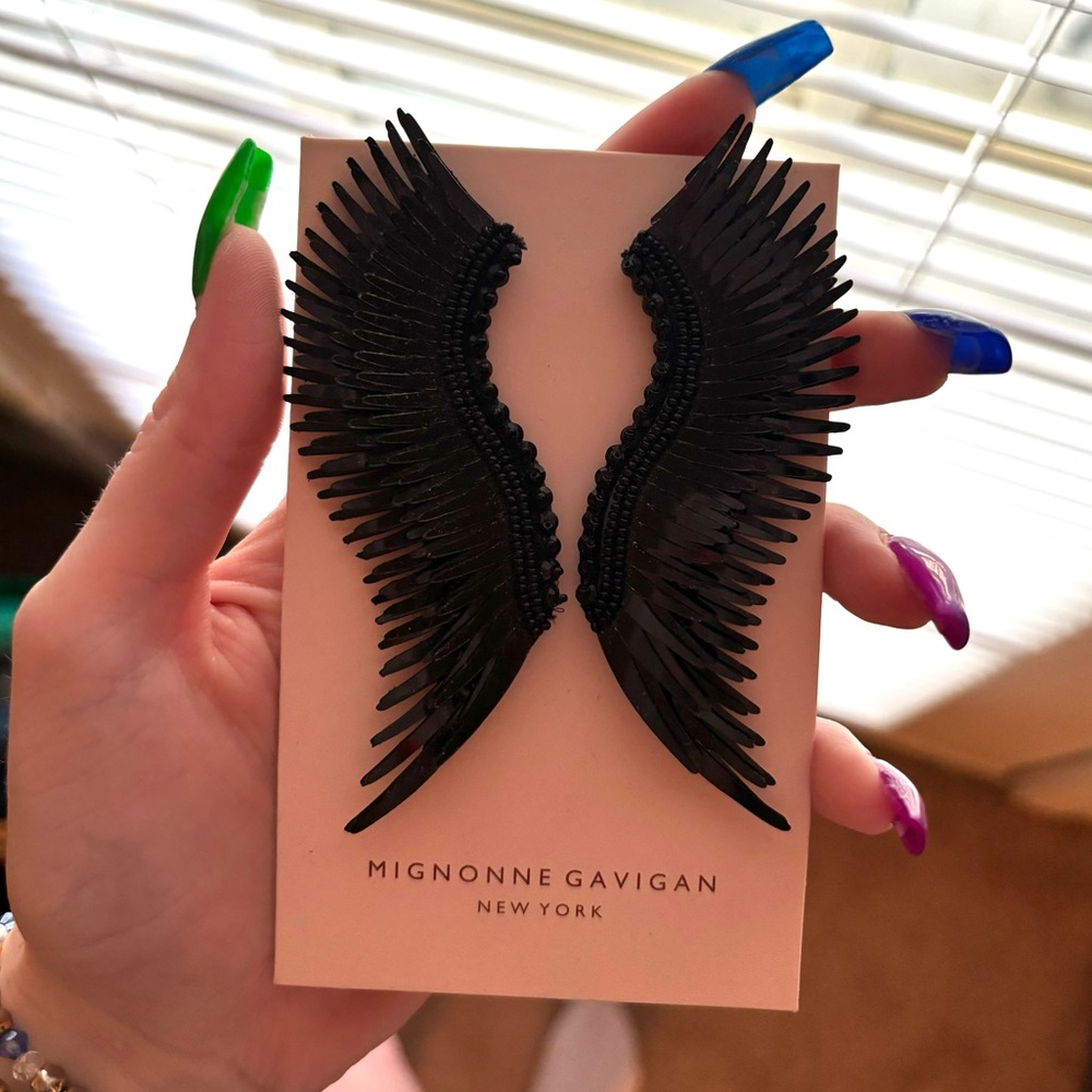 Black Madeline Mignonne Gavigan Earrings